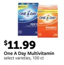 Fareway One a day multivitamin offer