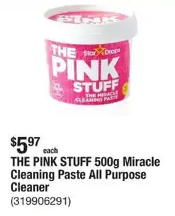 The Home Depot The pink stuff miracle cleaning paste all purpose cleaner offer