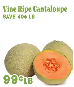Market of Choice Vine ripe cantaloupe offer