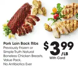 Ralphs Pork Loin Back Ribs offer