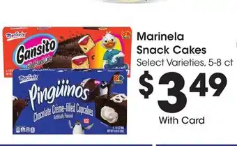 Ralphs Marinela Snack Cakes offer