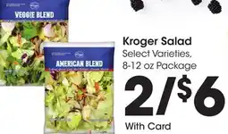 Ralphs Kroger Salad offer