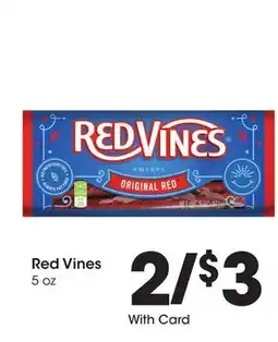 Ralphs Red Vines offer