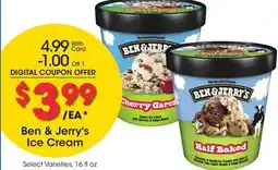 Ralphs Ben & Jerry's Ice Cream offer