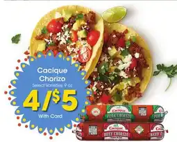 Ralphs Cacique Chorizo offer