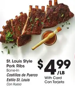 Ralphs St. Louis Style Pork Ribs offer