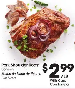 Ralphs Bone-In Pork Shoulder Roast offer