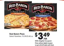 Ralphs Red Baron Pizza offer