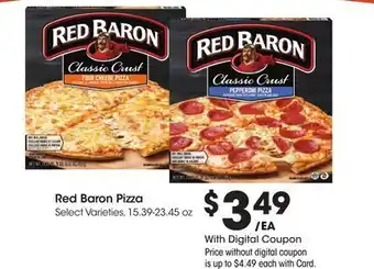 Ralphs Red Baron Pizza offer