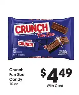 Ralphs Crunch Fun Size Candy offer