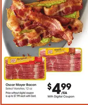 Ralphs Oscar Mayer Bacon offer