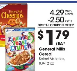 Ralphs General Mills Cereal offer