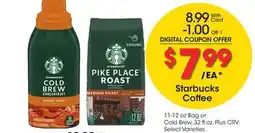 Ralphs Starbucks Coffee offer