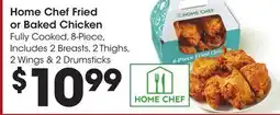 Ralphs HOME CHEF FRIED OR BAKED CHICKEN offer