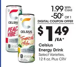 Ralphs Celsius Energy Drink offer