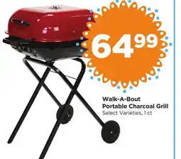 Food 4 Less Walk-A-Bout Portable Charcoal Grill offer