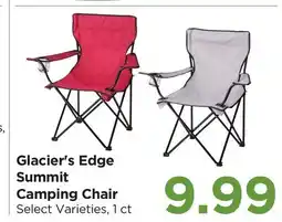 Food 4 Less Glacier's Edge Summit Camping Chair offer