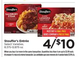 Food 4 Less Stouffer's Entrée offer