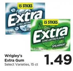 Food 4 Less Wrigley's Extra Gum offer