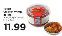 Food 4 Less Tyson Chicken Wings of Fire offer