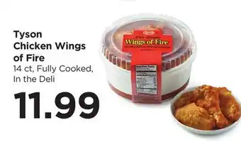 Food 4 Less Tyson Chicken Wings of Fire offer