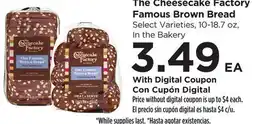 Food 4 Less The Cheesecake Factory Famous Brown Bread offer