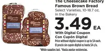 Food 4 Less The Cheesecake Factory Famous Brown Bread offer