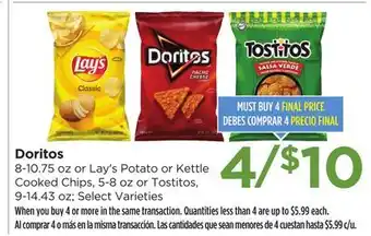 Food 4 Less Doritos offer