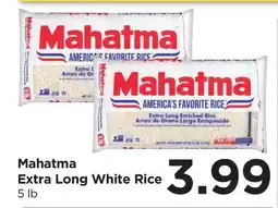 Food 4 Less Mahatma Extra Long White Rice offer