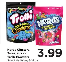 Food 4 Less Nerds Clusters, Sweetarts or Trolli Crawlers offer