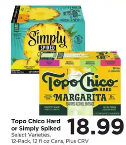 Food 4 Less Topo Chico Hard or Simply Spiked offer