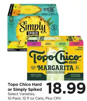 Food 4 Less Topo Chico Hard or Simply Spiked offer