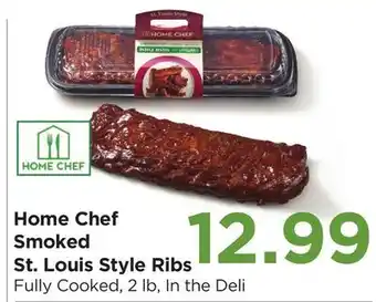 Food 4 Less Home Chef Smoked St. Louis Style Ribs offer