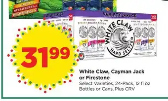 Food 4 Less White Claw, Cayman Jack or Firestone offer