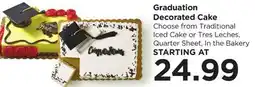 Food 4 Less Graduation Decorated Cake offer