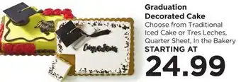 Food 4 Less Graduation Decorated Cake offer