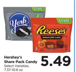 Food 4 Less Hershey's Share Pack Candy offer
