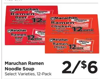 Food 4 Less Maruchan Ramen Noodle Soup offer