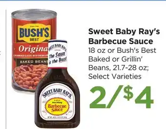 Food 4 Less Sweet Baby Ray's Barbecue Sauce offer