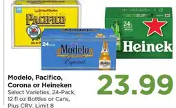 Food 4 Less Modelo, Pacifico, Corona or Heineken offer
