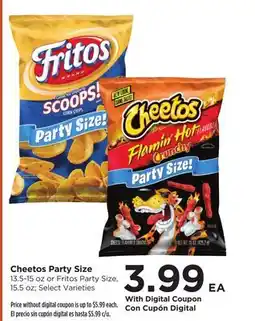 Food 4 Less Cheetos Party Size offer