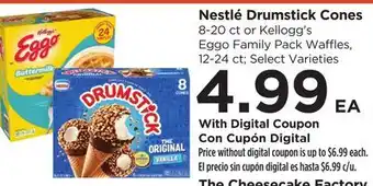 Food 4 Less Nestlé Drumstick Cones offer
