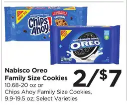 Food 4 Less Nabisco Oreo Family Size Cookies offer