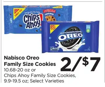 Food 4 Less Nabisco Oreo Family Size Cookies offer