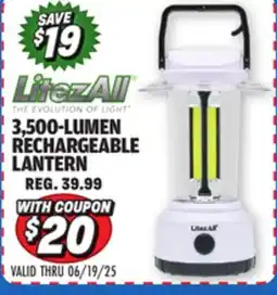 Big 5 LitezAll 3500-Lumen Rechargeable Lantern offer