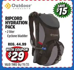 Big 5 Outdoor Products Ripcord Hydration Pack offer