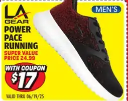 Big 5 LA Gear Power Pace Men's Running Shoes offer