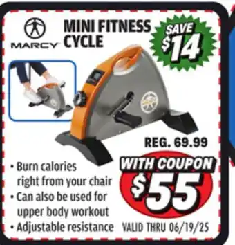 Big 5 Marcy Club Deluxe Mini Cycle offer