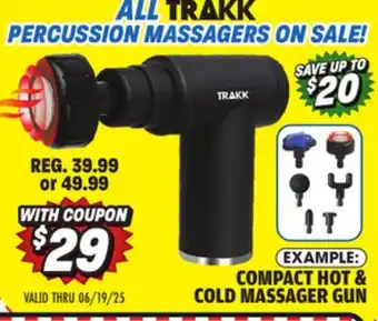 Big 5 Trakk Compact Hot and Cold Massager Gun offer