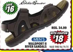 Big 5 Eddie Bauer Waldport II Men's River Sandals offer
